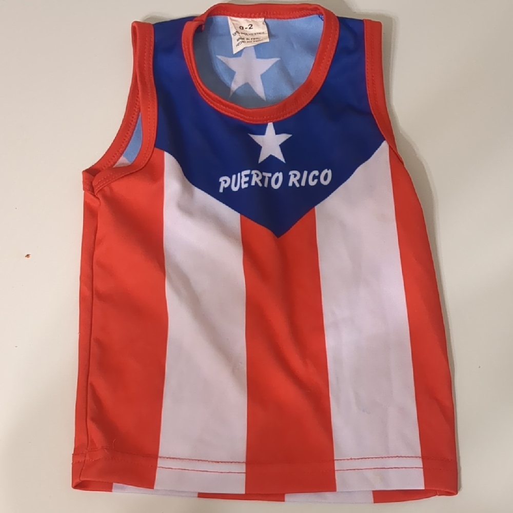 Puerto Rico Flag Tank Top